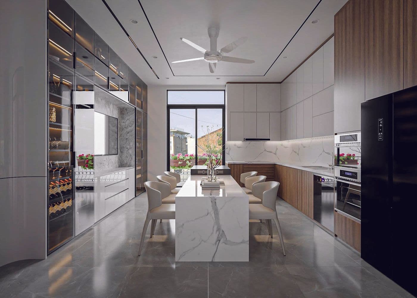 Không gian nội thất gỗ công nghiệp VT Luxury